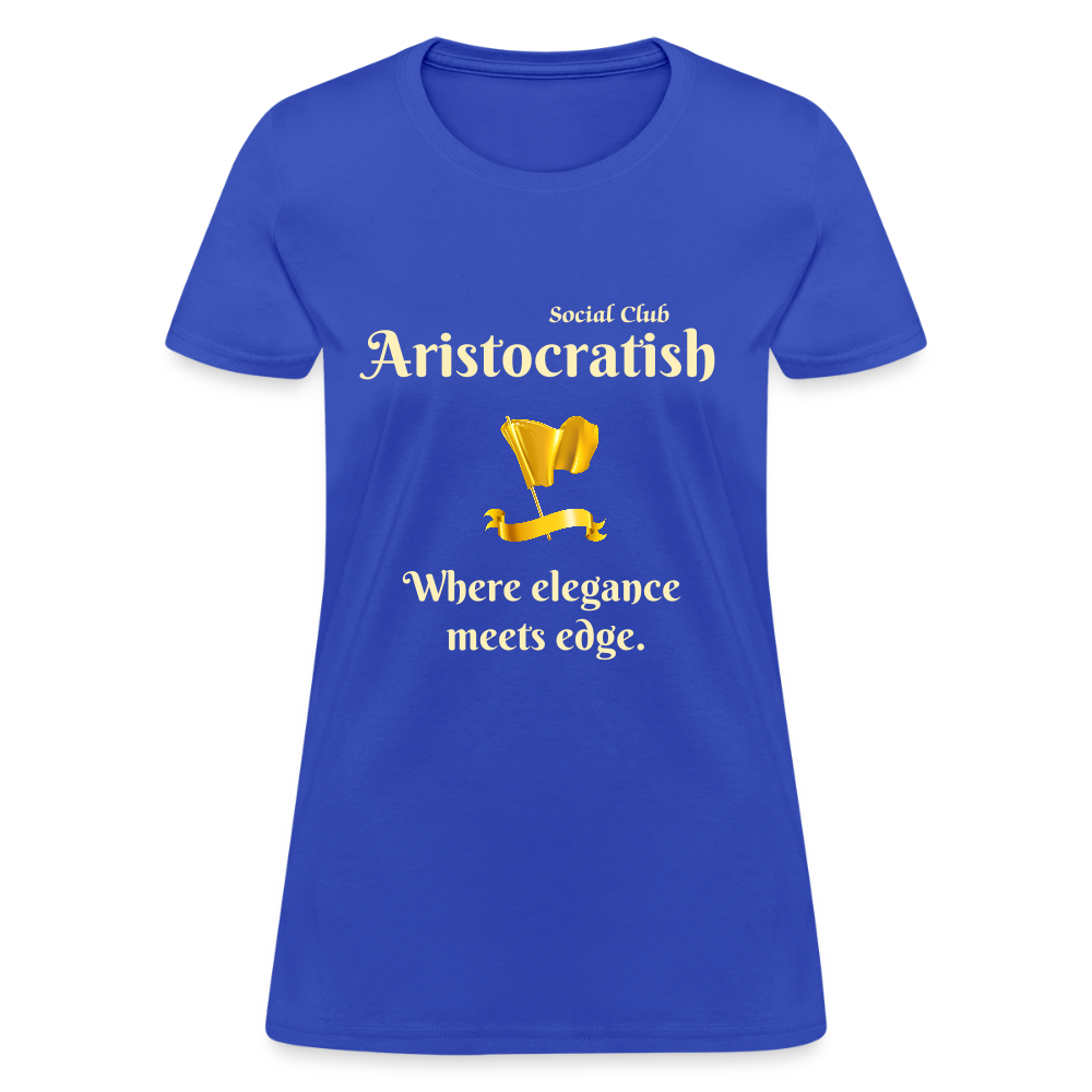 Aristocratish Social Club: Elegance Meets Edge - royal blue